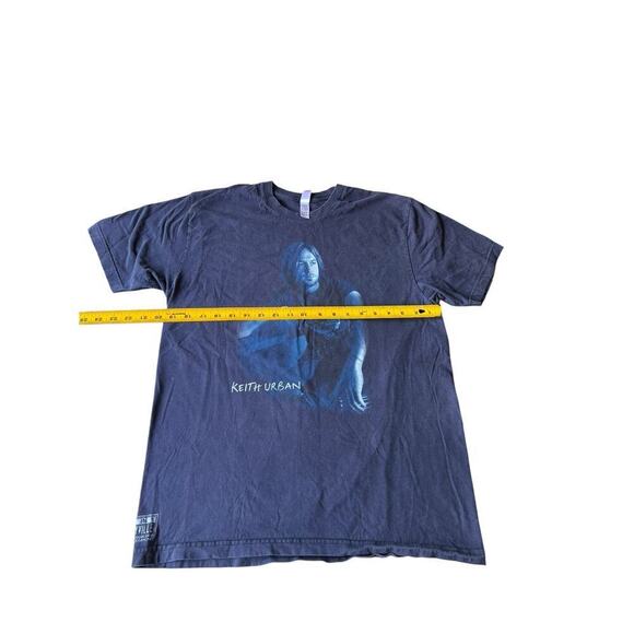 Keith Urban 2005 /‎ 2006 Be Here Concert Tour T-Shirt - Blue Short Sleeve - L - Picture 7 of 8